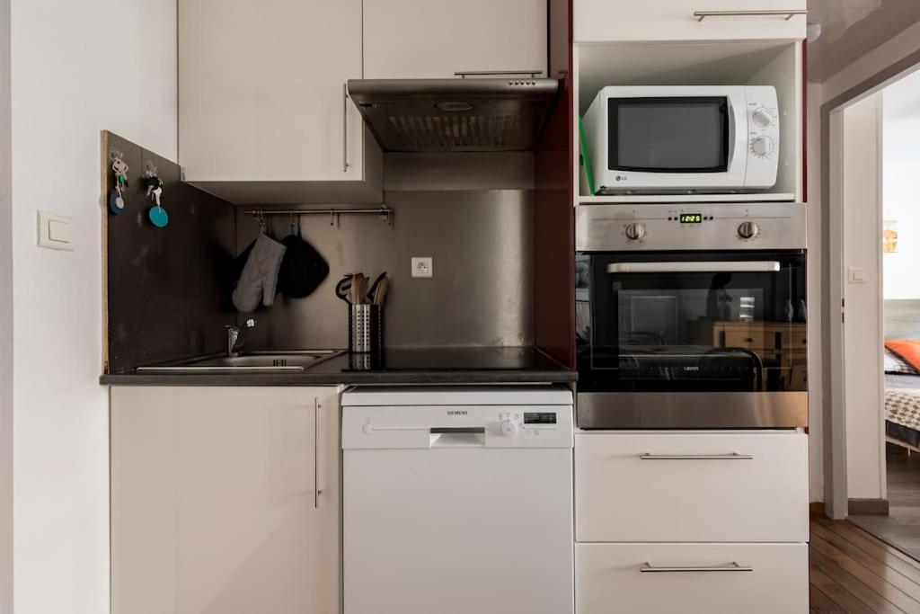 Appartement Centre Ville Wifi Parking Draps Fournis コテレ エクステリア 写真